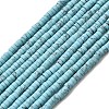 Dyed Synthetic Turquoise Beads Strands G-Z089-A04-F-2