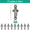 40Pcs Brass Links KK-AR0004-46B-2