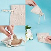 Polycotton(Polyester Cotton) Packing Pouches Drawstring Bags LS-X-ABAG-T004-10x14-01-6