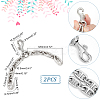 Alloy Mariner Link Chain Purse Strap Extenders DIY-WH0449-55P-3