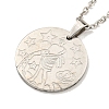 Non-Tarnish Constellation Pendant Necklaces LS-NJEW-S422-04P-11-2