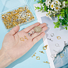 120 Sets 6 Styles Tibetan Style Alloy Toggle Clasps FIND-AR0005-77-3