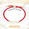 1Pc Adjustable Nylon Cord Slider Bracelets for Women BJEW-LP0001-32X-02-2