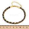 4MM Braided Nylon Cord Bracelets FIND-A057-01G-5