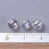 Eco-Friendly Transparent Acrylic Beads X-PL733-2-4