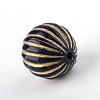 Round Plating Acrylic Beads X-PACR-Q102-143B-2