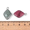 Natural & Synthetic Mixed Stone Faceted Pendants G-T144-69M-3