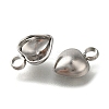 304 Stainless Steel Pendant Cabochon Settings STAS-I310-29P-2
