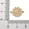 304 Stainless Steel Hollow Chakra Links STAS-S149-05B-3