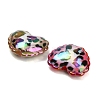 Plating Acrylic European Beads AC-CBA49BC-01-2