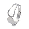 304 Stainless Steel Hinged Bangles for Women LS-STAS-Z114-09P-4