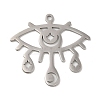 Non-Tarnish 201 Stainless Steel Pendants STAS-B049-03P-1