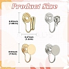 20Pcs 2 Colors Brass Ear Cuff Findings FIND-YW0009-95-3