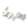 Natural White Shell Butterfly Pendants KK-U043-26P-2