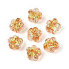 Handmade Foil Lampwork Beads Strands FOIL-T008-06H-2