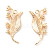 Brass Pendants KK-G468-20G-1