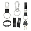 Belt Ring Keeper Keychain Making Kit DIY-GO0001-76-1