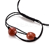 Adjustable Nylon Thread Braided Bead Bracelets BJEW-JB05475-03-3