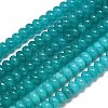 Natural Malaysia Jade Beads Strands X-G-B165-G01-5x8mm-14-2