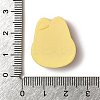 Cute Opaque Resin Cabochons RESI-G106-02C-3