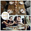 100Pcs 4 Styles Metallic Paper Napkin Rings AJEW-GO0002-04-7