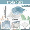 Ocean-themed Ceramic Jewelry Plate AJEW-WH20033-01B-2