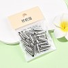 SHEGRACE Brass Slide On End Clasp Tubes XGRQ1R207-357P-6