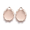 304 Stainless Steel Cabochon Settings STAS-P249-13B-RG-1