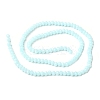 Faceted Rondelle Glass Beads Strands X-GLAA-I033-3mm-11-5