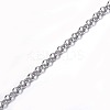 Tarnish Resistant 304 Stainless Steel Rolo Chains CHS-P002-06P-1MM-1