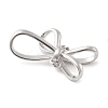 925 Sterling Silver Bowknot Connector Charms STER-S013-01P-2
