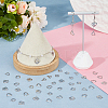 200Pcs 5 Styles 201 Stainless Steel Charms STAS-HS0001-12-5
