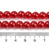 ABS Plastic Imitation Pearl Round Beads MACR-S789-8mm-14-4