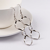 Tarnish Resistant Helix 304 Stainless Steel Dangle Earrings EJEW-D209-02-1