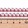 Baking Paint Pearlized Glass Pearl Bead Strands HY-N002-6mm-C01-5