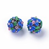 Handmade Bumpy Lampwork Beads LAMP-E021-07B-1