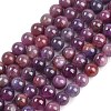 Natural Gemstone Ruby Round Beads Strands G-O017-7mm-06-01-1