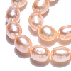Natural Cultured Freshwater Pearl Beads Strands PEAR-N012-05S-3