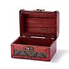 Vintage Wooden Jewelry Box AJEW-M034-01E-5