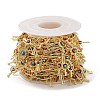 Brass Curved Bar Link Chains CHC-C001-07G-3