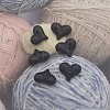 Opaque Acylic Beads MACR-WH0027-10B-1