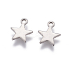 304 Stainless Steel Charms X-STAS-G190-27P-B-1