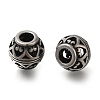 304 Stainless Steel European Beads STAS-D191-05T-AS-1