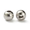 Non-Tarnish 304 Stainless Steel Round Seamed Beads A-STAS-R032-3mm-2