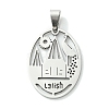 Non-Tarnish 201 Stainless Steel Pendants STAS-U003-17P-1