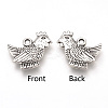 Tibetan Style Alloy Pendants TIBEP-T002-10AS-RS-1