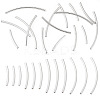 16Pcs 4 Styles 925 Sterling Silver Tube Beads STER-TA0001-41-1