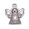 Tibetan Style Alloy Pendants TIBEB-A11978-AS-LF-1