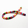 Cube Synthetic Turquoise Beads Strands TURQ-I010-21-2