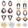 Olycraft DIY Dangle Earring Making Kits DIY-OC0005-77-1